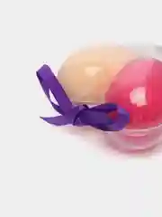 Фуксия спонж для макияжа лица, женской косметики, 2 штуки