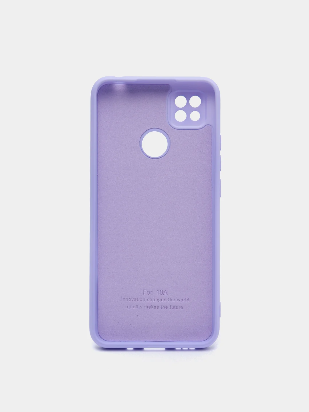 Лавандовый чехол силиконовый для Xiaomi Redmi 10A, Redmi 9C, Сяоми Редми 10А, Редми 9С