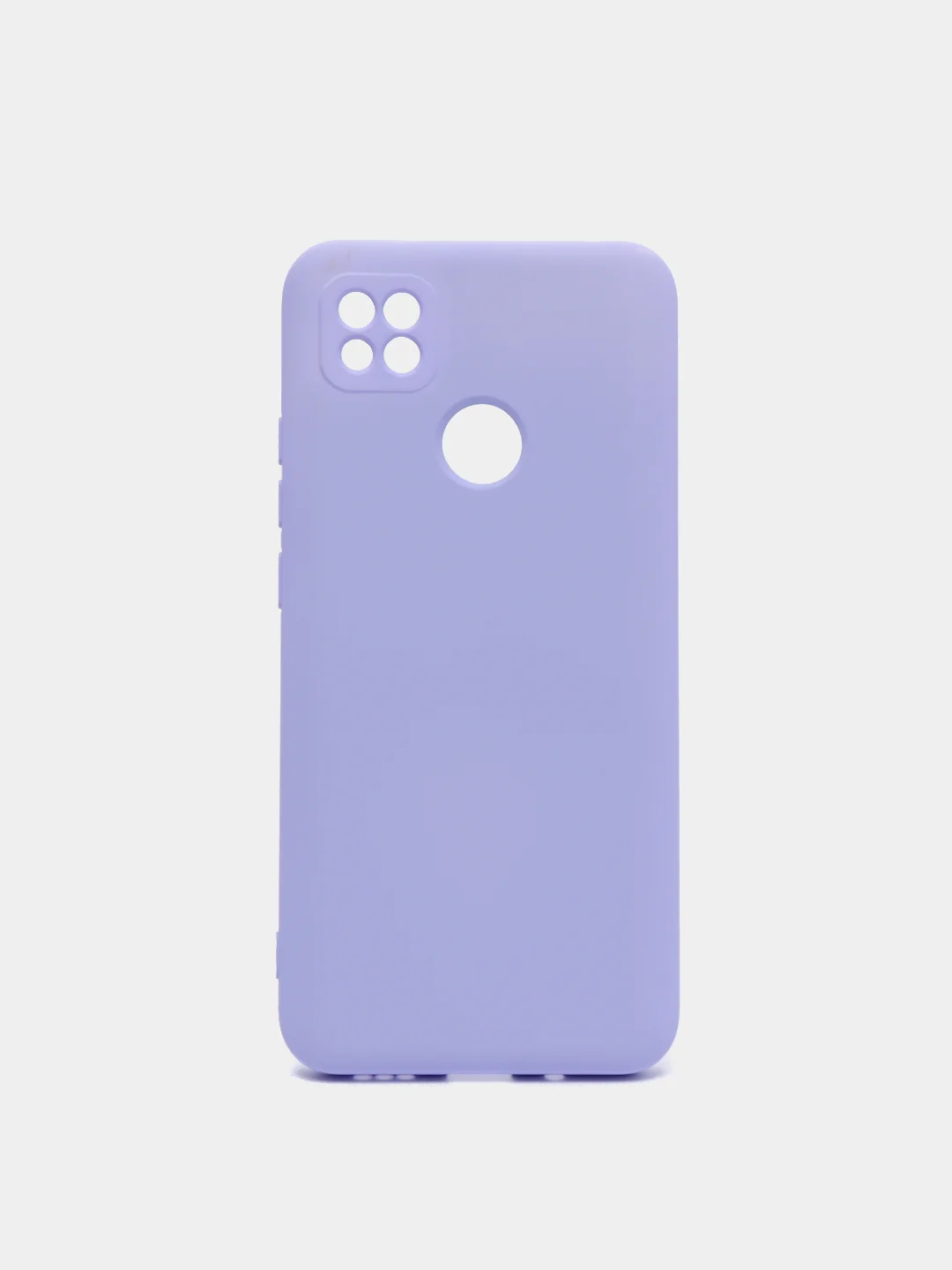 Лавандовый чехол силиконовый для Xiaomi Redmi 10A, Redmi 9C, Сяоми Редми 10А, Редми 9С