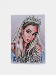 Пастельно-коралловый обложка для паспорта,женская обложка для документа,обложка для загран паспорта силиконовая