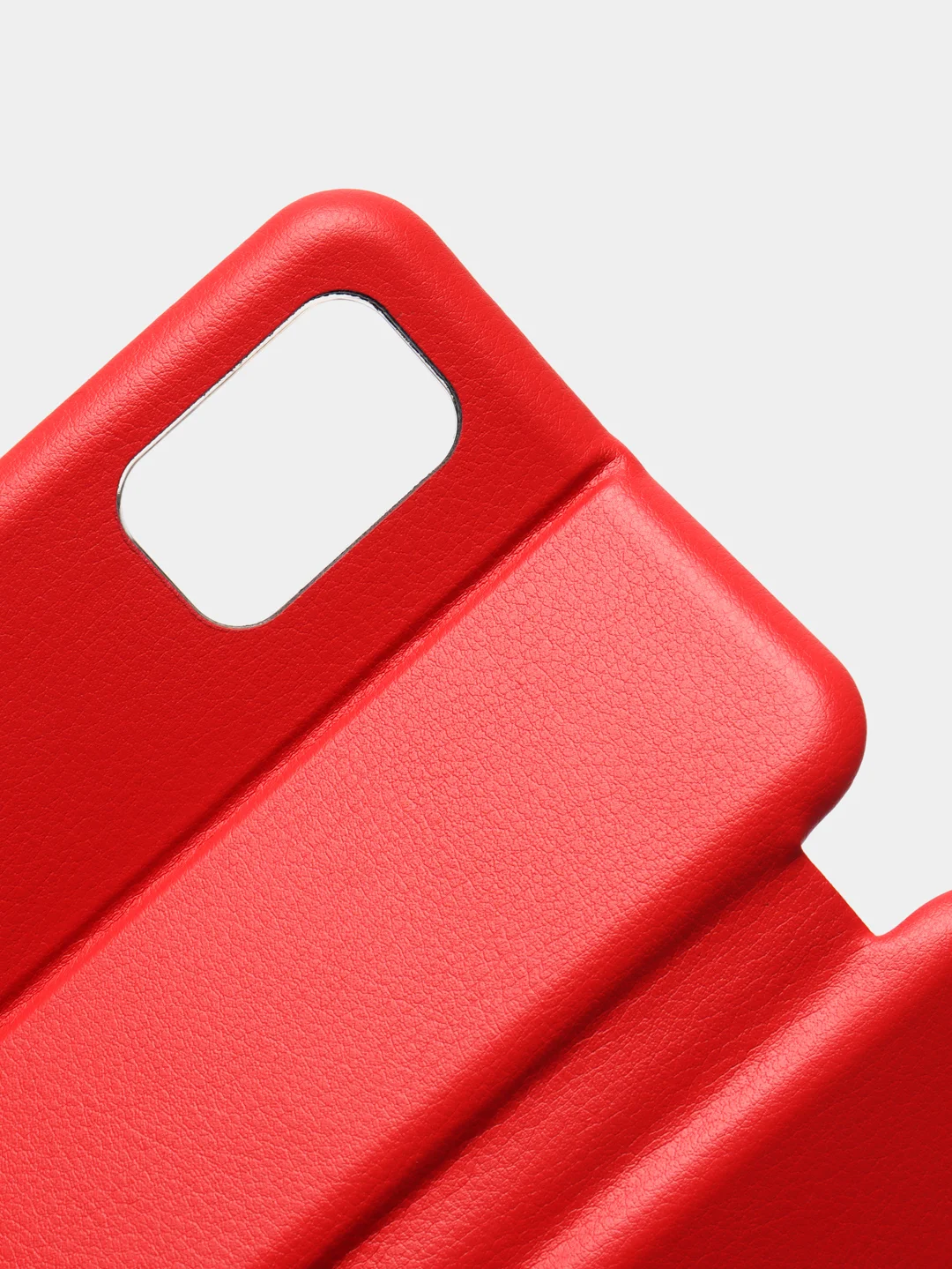 Красный чехол-книжка на Samsung Galaxy A41, Самсунг Галакси А41