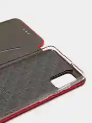 Красный чехол-книжка на Samsung Galaxy A41, Самсунг Галакси А41