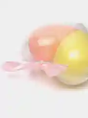 Желтый спонж для макияжа лица, женской косметики, 2 штуки