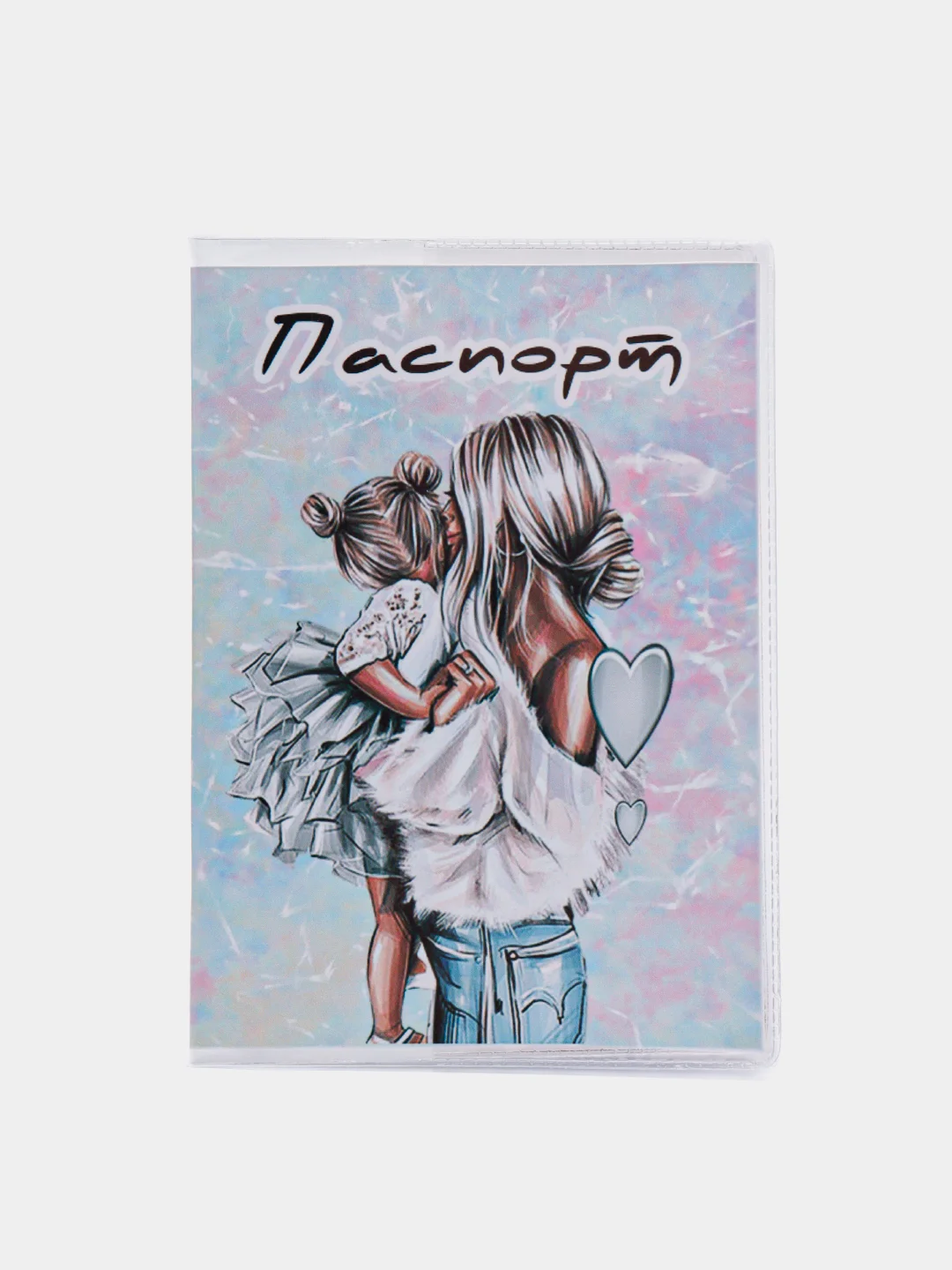 Аметистовый обложка для паспорта,женская обложка для документа,обложка для загран паспорта силиконовая