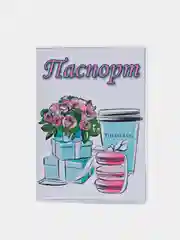 Золотой обложка для паспорта,женская обложка для документа,обложка для загран паспорта силиконовая