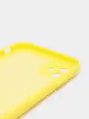 Горчичный чехол на iPhone 11, 13, 12, XR, Pro, Max, Mini, бархатный