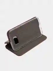 Пурпурный чехол книжка на Samsung Galaxy S7, Самсунг Галакси С7