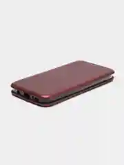 Пурпурный чехол книжка на Samsung Galaxy S7, Самсунг Галакси С7