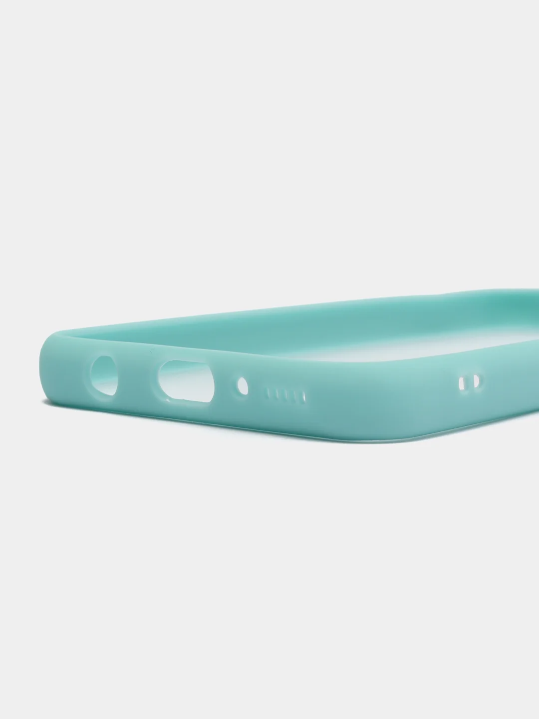Голубой чехол для Huawei PSmart 2021 / Huawei Y7A / Enjoy 20 SE  матовый пластиковый