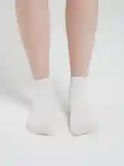 Белый носки женские, короткие