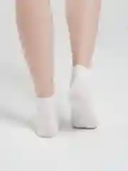 Белый носки женские, короткие