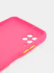 Розовый чехол Huawei P40 Lite, Хуавей П40 Лайт, силиконовый, противоударный