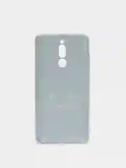 Черный силиконовый чехол на Xiaomi Redmi 8 / Сяоми Редми 8 прозрачный, с рисунком, защита камеры