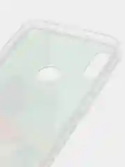 Тёмно-серый силиконовый чехол на Honor 8A/8A Pro/Huawei Y6 2019/Y6s / Хонор 8А прозрачный, с рисунком