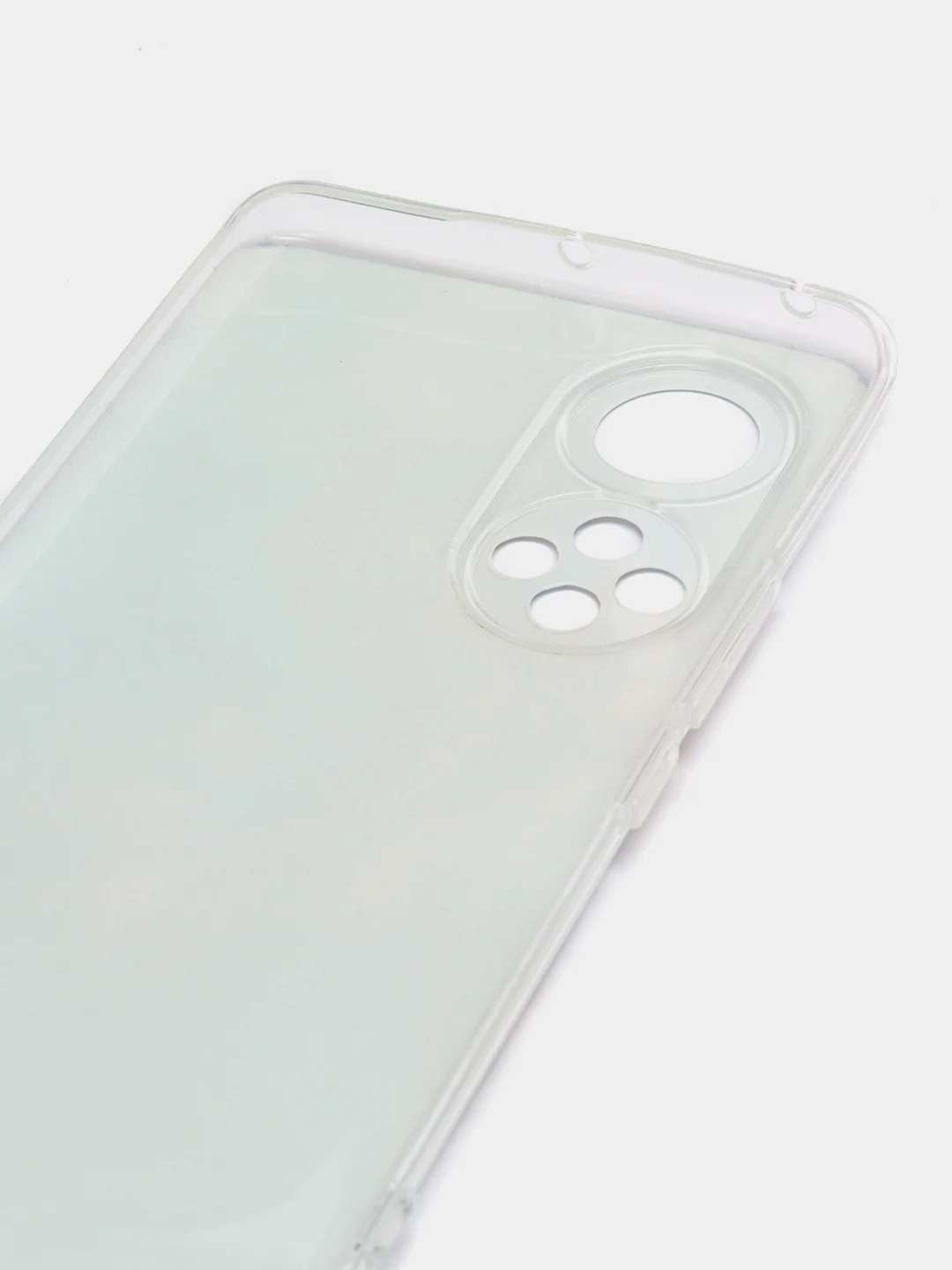 Голубой чехол на Huawei Nova 9/Honor 50 / Хуавей Нова 9/Хонор 50 прозрачный, с рисунком
