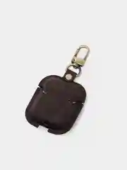 Чехол для наушников AirPods, из натуральной кожи, для ношения на ремне