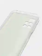 Серый силиконовый чехол на Xiaomi Redmi 10 / Сяоми Редми 10 прозрачный с рисунком, защита камеры