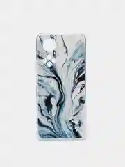 Сиреневый чехол на Huawei Nova 9/Honor 50 / Хуавей Нова 9/Хонор 50 прозрачный, с рисунком