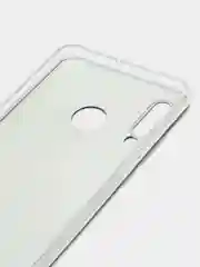 Тёмно-коричневый чехол на Huawei P30 Lite/Honor 20S/20 Lite 2020 / Хонор 20 Lite прозрачный, с рисунком