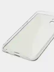Тёмно-коричневый силиконовый чехол на Realme 8i / Реалми 8i прозрачный, с рисунком, защита камеры