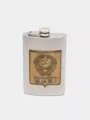 Медный фляжка подарочная сувенирная 8,5oz, 250 мл