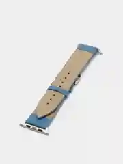Синий кожаный ремешок для Apple Watch