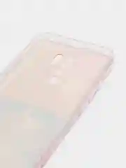 Желтый силиконовый чехол на Xiaomi Redmi 9 / Сяоми Редми 9 прозрачный, с рисунком, защита камеры
