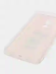 Розовый силиконовый чехол на Xiaomi Redmi 8 / Сяоми Редми 8 прозрачный, с рисунком, защита камеры
