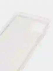 Бежевый меланж чехол на Samsung Galaxy A12/M12 / Самсунг А12/М12 прозрачный, с рисунком, защита камеры