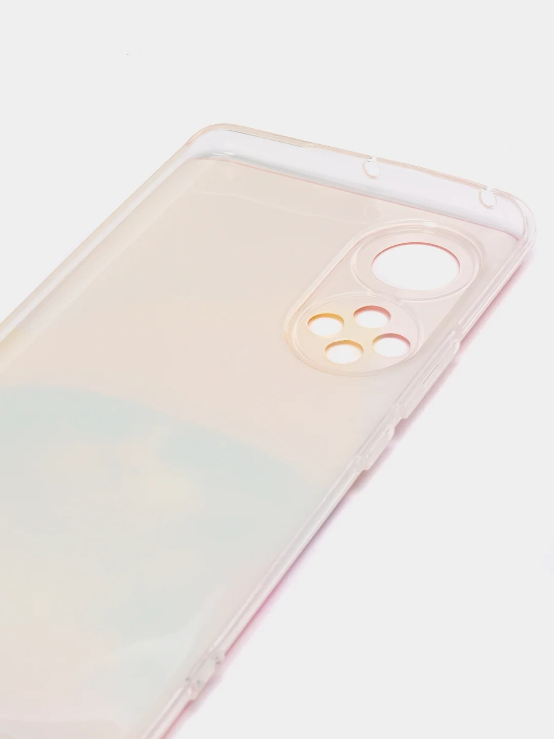 Желтый чехол на Huawei Nova 9/Honor 50 / Хуавей Нова 9/Хонор 50 прозрачный, с рисунком