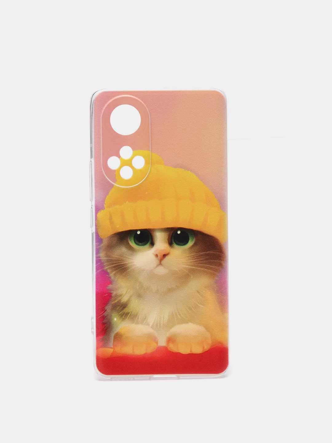 Желтый чехол на Huawei Nova 9/Honor 50 / Хуавей Нова 9/Хонор 50 прозрачный, с рисунком