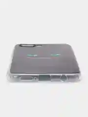 Черный силиконовый чехол на Honor 10 / Хонор 10 прозрачный, с рисунком, защита камеры