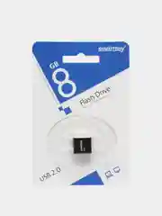 Черный флешка 8, 16, 32, 64 Гб USB SmartBuy Lara