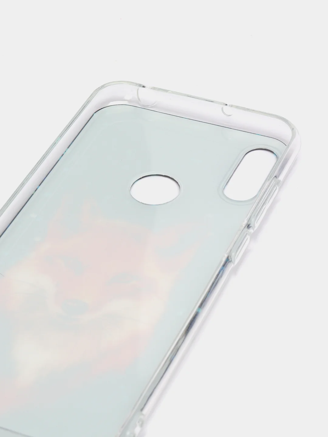 Рыжий силиконовый чехол на Honor 8A/8A Pro/Huawei Y6 2019/Y6s / Хонор 8А прозрачный, с рисунком