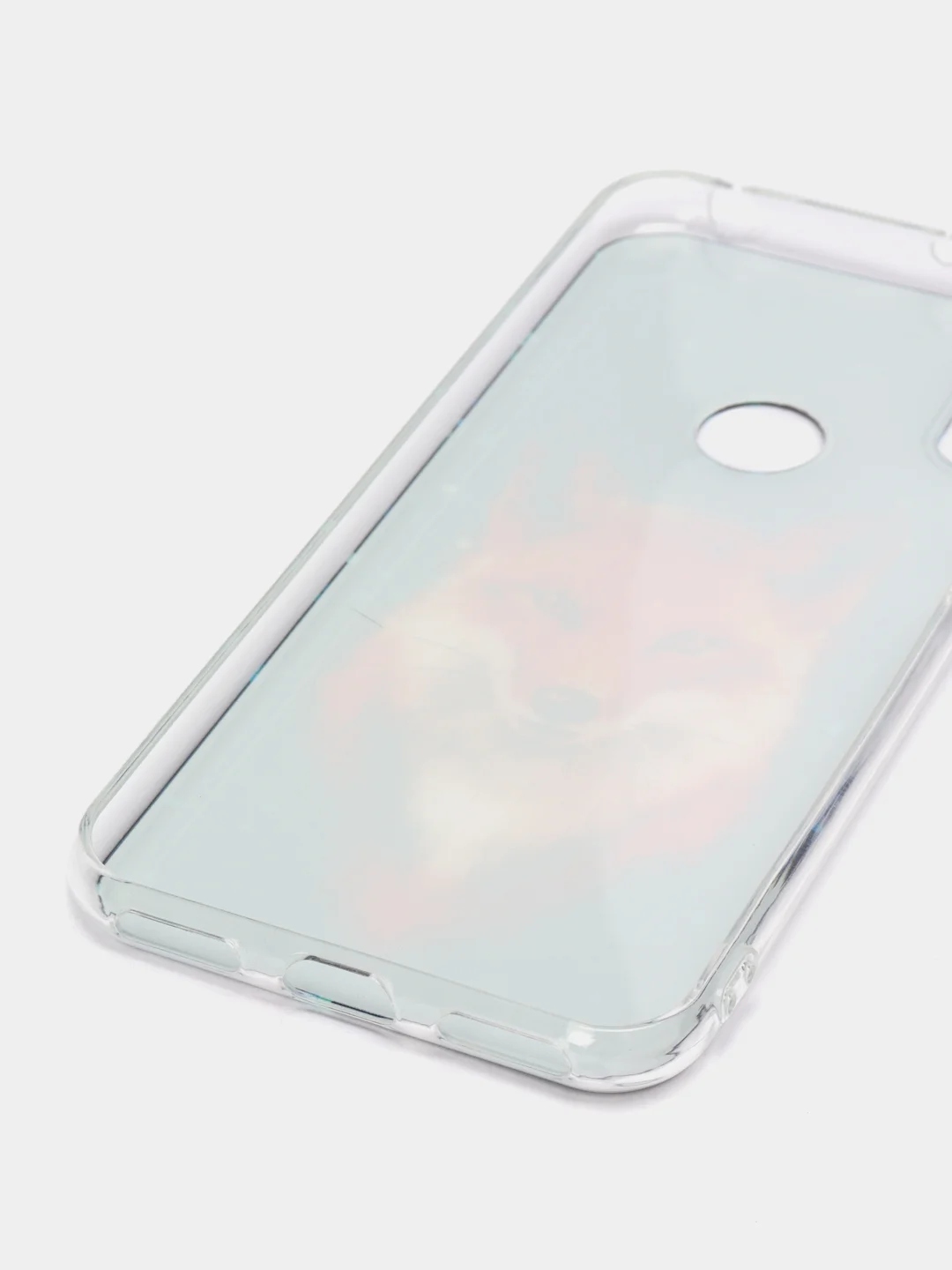 Рыжий силиконовый чехол на Honor 8A/8A Pro/Huawei Y6 2019/Y6s / Хонор 8А прозрачный, с рисунком
