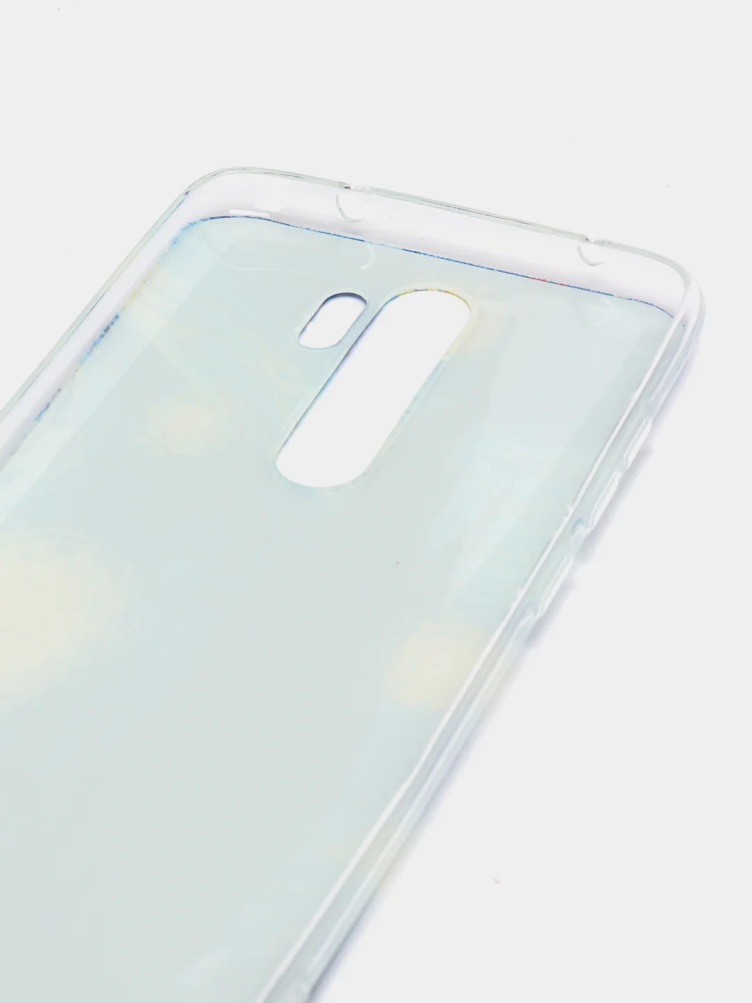 Лимонный силиконовый чехол на Xiaomi Redmi Note 8 Pro / Сяоми Редми Нот 8 Про прозрачный с рисунком