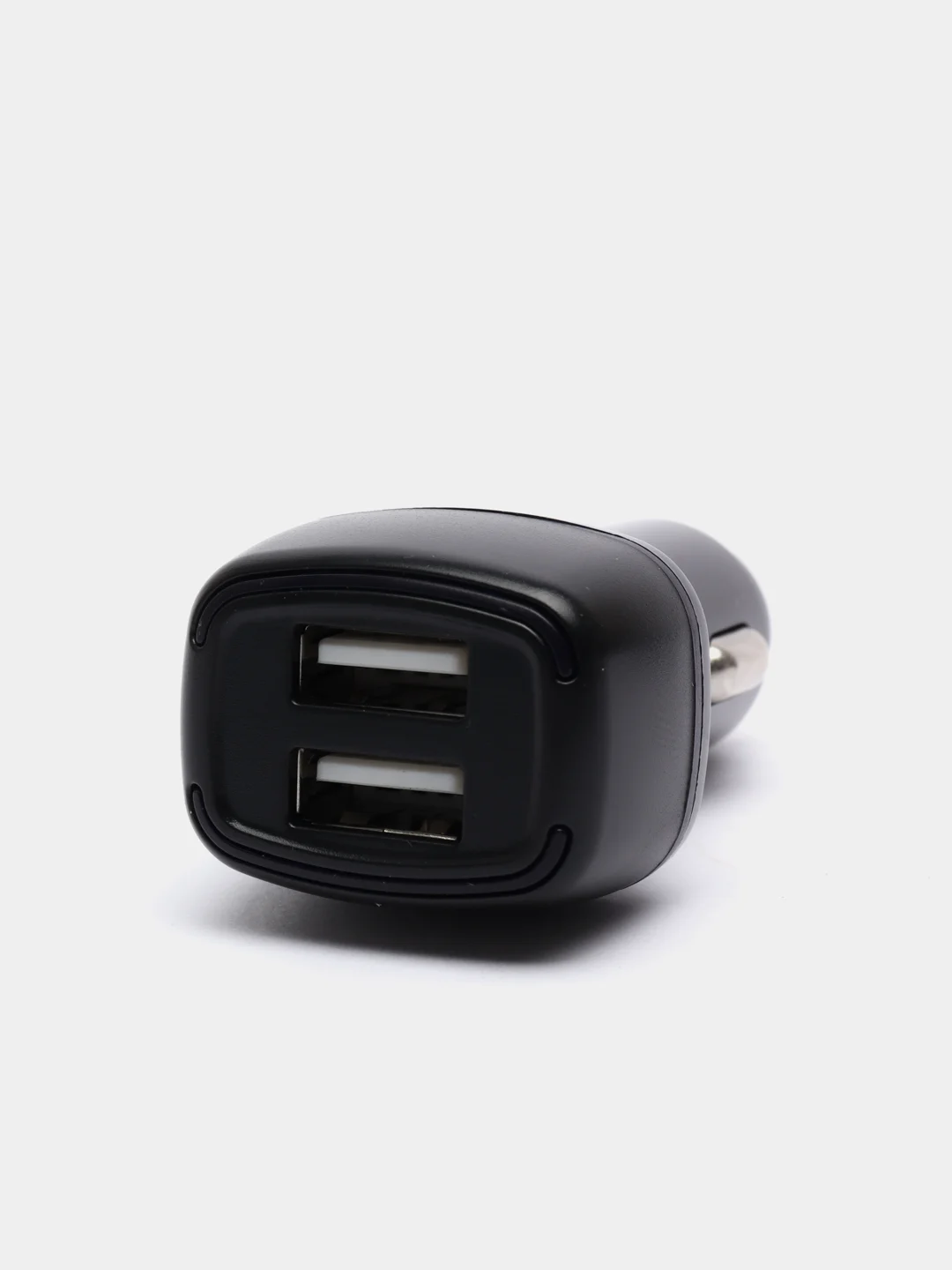 Черный автомобильное зарядное устройство Borofone BZ14 Max (2xUSB, 2.4А, 12W)