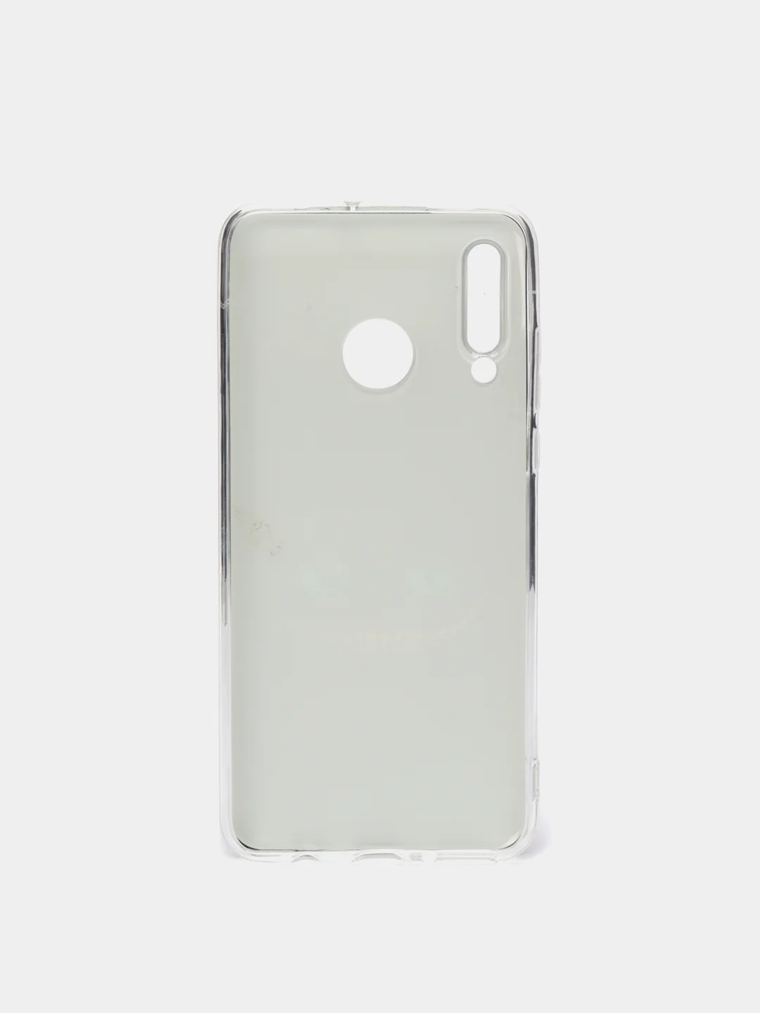 Черный чехол на Huawei P30 Lite/Honor 20S/20 Lite 2020 / Хонор 20 Lite прозрачный, с рисунком