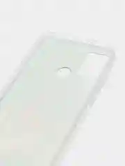 Тёмно-серый силиконовый чехол на Honor 9A / Хонор 9А прозрачный, с рисунком, защита камеры