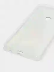 Тёмно-серый силиконовый чехол на Honor 9A / Хонор 9А прозрачный, с рисунком, защита камеры