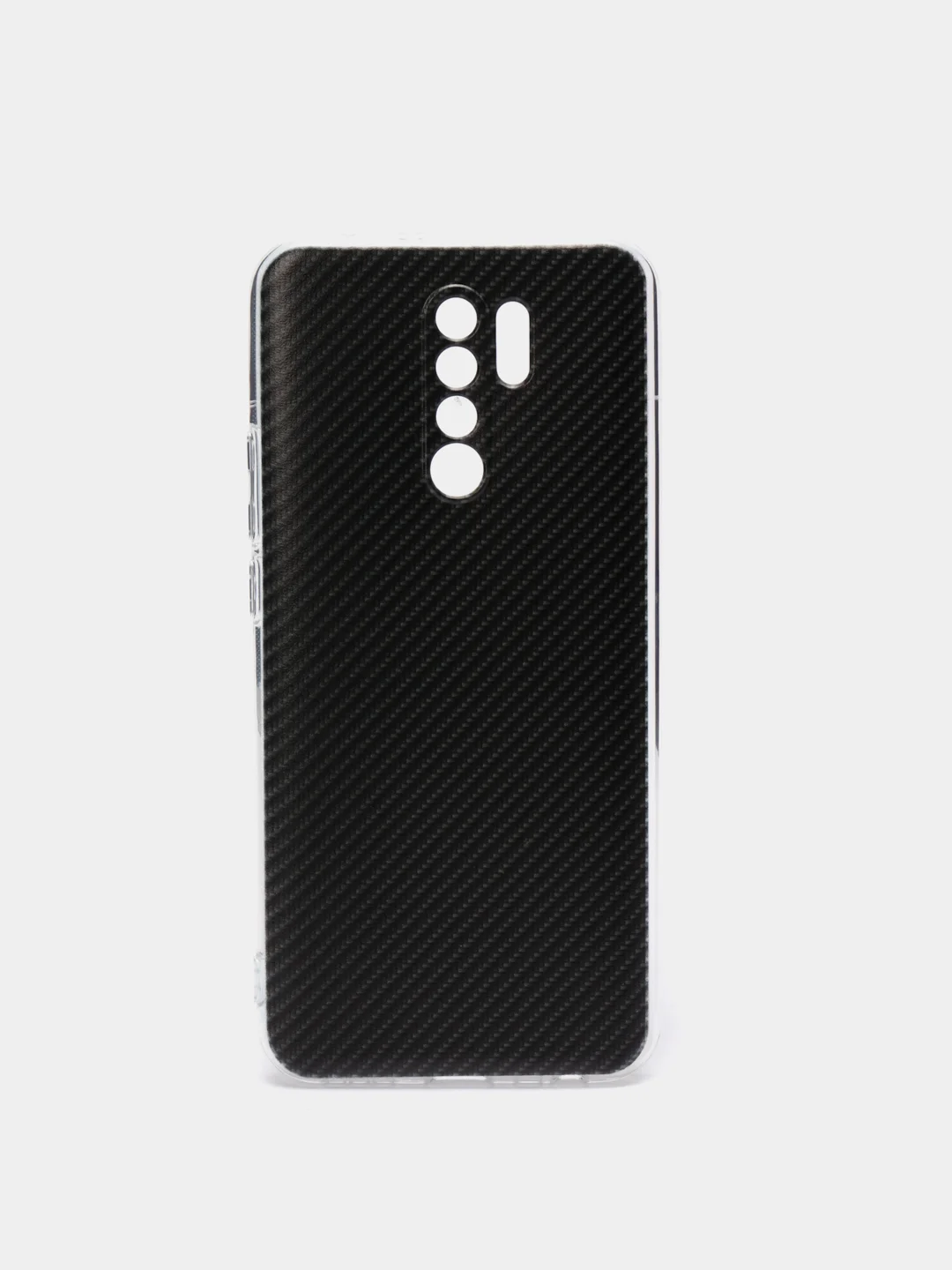 Хаки силиконовый чехол на Xiaomi Redmi 9 / Сяоми Редми 9 прозрачный, с рисунком, защита камеры