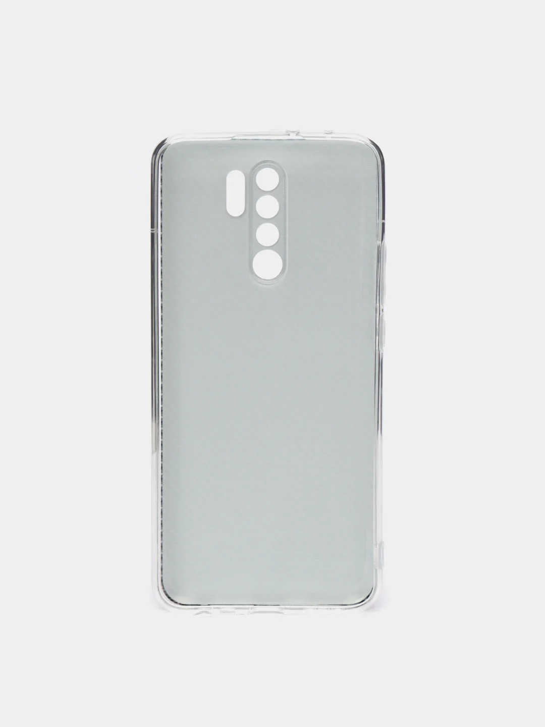 Хаки силиконовый чехол на Xiaomi Redmi 9 / Сяоми Редми 9 прозрачный, с рисунком, защита камеры