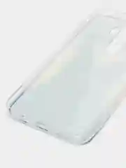 Синий меланж силиконовый чехол на Xiaomi Redmi Note 8 Pro / Сяоми Редми Нот 8 Про прозрачный с рисунком