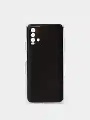 Хаки силиконовый чехол на Xiaomi Redmi 9T / Редми 9Т прозрачный, с рисунком, защита камеры