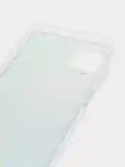Мятный чехол на Samsung Galaxy A12/M12 / Самсунг А12/М12 прозрачный, с рисунком, защита камеры