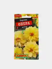 Семена Георгина "Опера" желтая низкорослая