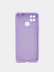 Лавандовый чехол силиконовый для Xiaomi Redmi 10C / Poco C40, Сяоми Редми 10С / Поко С40