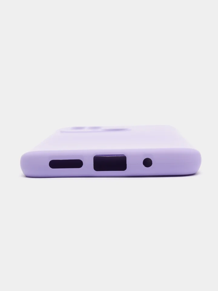 Лавандовый чехол силиконовый для Xiaomi Redmi 10C / Poco C40, Сяоми Редми 10С / Поко С40