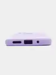 Лавандовый чехол силиконовый для Xiaomi Redmi 10C / Poco C40, Сяоми Редми 10С / Поко С40