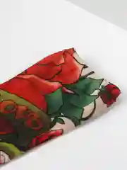 Аметистовый тату-рукава с рисунком